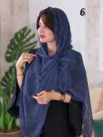 شال شیفون دور حلالی ترک(1467) - Image 5