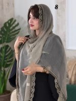 شال شیفون دور حلالی ترک(1467) - Image 3