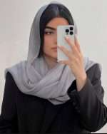 شال ابریشم ویسکوز وارداتی (5384) - Image 3