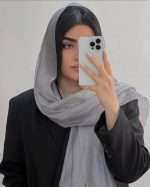 شال ابریشم ویسکوز وارداتی (5384) - Image 2