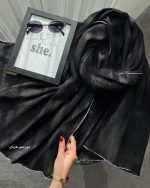 شال کریشه و‌پلیسه سوپر نخ اورجینال(۱۴۲۹) - Image 3