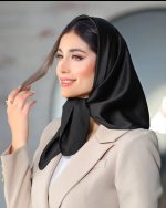 مینی اسکارف ساتن ابریشم (۱۵۱۱) - Image 2