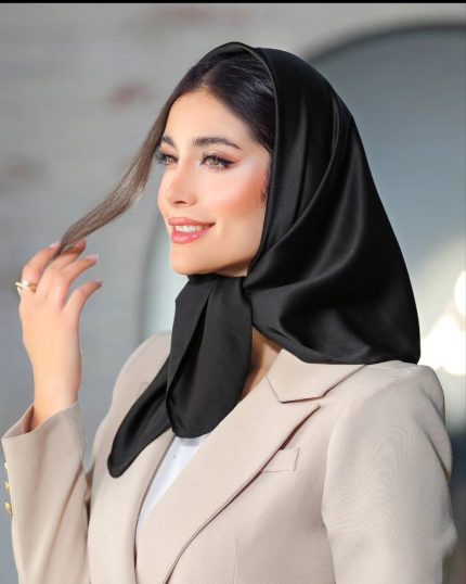 مینی اسکارف ساتن ابریشم (۱۵۱۱)