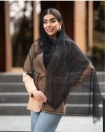 شال  تور نگینی و دانتل وارداتی(۶۳۲) - Image 8
