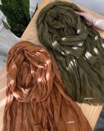شال نخ پنبه چروک دورریش(3914) - Image 6