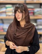 شال ابریشم میله ای برند میس مورال(کد 1444) - Image 15