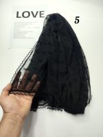 شال شیفون مخملی دانتلدار ترک (1443) - Image 11