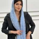 شال تور برند آبی آسمونی(218)