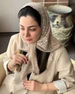 روسری سه گوش گیپور دور دانتل (1982) - Image 10